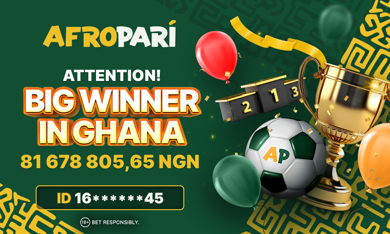 July Big Winner on AfroPari: how an 18-match accumulator brought a player x6647 odds
